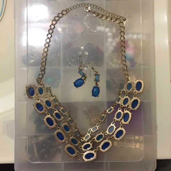 3 layers necklace set new without tags - Picture 4 of 4